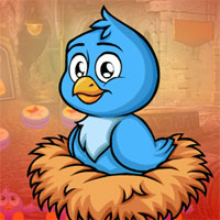 Free online html5 games - G4K Blue Duckling Escape  game 