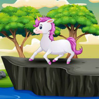 Free online html5 games - Escape From Unicorn Forest HTML5 game 