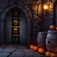 Free online html5 games -  Azure Wizard Lady Escape game 