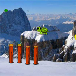 Free online html5 games - Snow Forest Escape game 