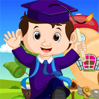 Free online html5 games - Games4King Graduated Boy 2 Escape game 