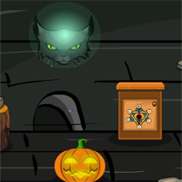 Free online html5 games - GenieFunGames Scary House Escape game 