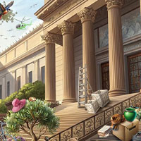 Free online html5 games - Museum Mystery game 