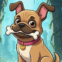 Free online html5 escape games - Playful Pug Dog Escape