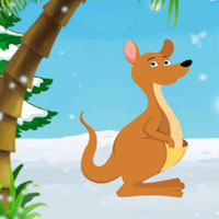 Free online html5 escape games - G2J Baby Red Kangaroo Rescue
