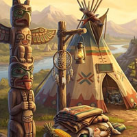 Free online html5 escape games - Lost Totem