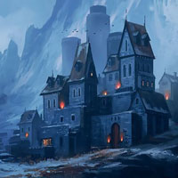 Free online html5 games - Snow Castle Land Escape HTML5 game 
