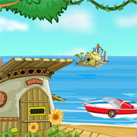 Free online html5 games - Fisherman Hut Escape game 