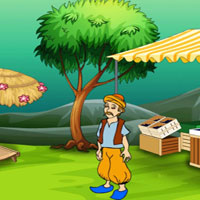 Free online html5 games - The Poor Farmer Must Find the Money game 