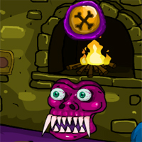 Free online html5 games - Games4Escape Halloween Cave Door Escape game 