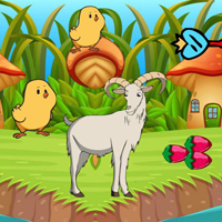 Free online html5 escape games - BIG Save Tapped Goat Baby