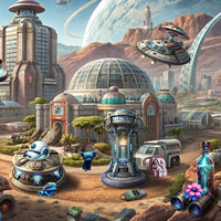 Free online html5 games - Lost in 2224 game 