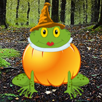 Free online html5 games - Games2rule Halloween Pumpkin Frog Escape game 