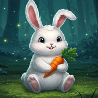 Free online html5 escape games - White Fluff Hare Escape