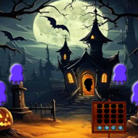 Free online html5 games - G2M Ghost Villa Escape game 