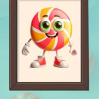 Free online html5 escape games - 8B Candy Land Room Escape