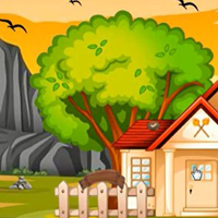 Free online html5 games - G2M Forest House Girl Escape game - WowEscape 
