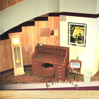 Free online html5 games - Vintage Room Escape game 