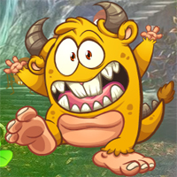 Free online html5 games - G4K Terrible Yellow Creature Escape game 