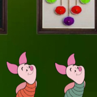Free online html5 games - 8bg Piglet Escape game - WowEscape 