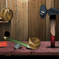 Free online html5 games - BeGamer Neil the Nail game 