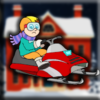 Free online html5 games - G2J Find The Snowmobile Key game 