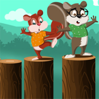 Free online html5 games - Fun With Squirrels game 
