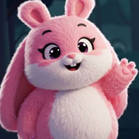 Free online html5 escape games - Fluffy Pink Rabbit Rescue 