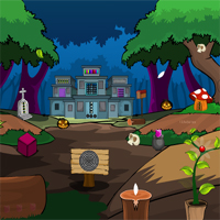Free online html5 games - Residential Garden Escape game 