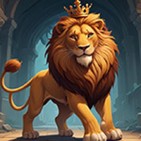 Free online html5 games - Royal Lion Rescue Game game 
