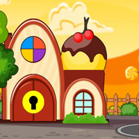 Free online html5 games - G2J Find The Fruit Cart Key  game 