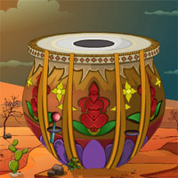 Free online html5 games - Ena  The Circle 2 Drum House Escape game 
