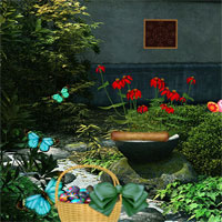 Free online html5 games - 365 Easter Garden game 