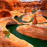 Free online html5 games - Egyptian Mount Canyon Escape game 