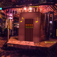 Free online html5 games - Musical Village Escape Games4Escape game 