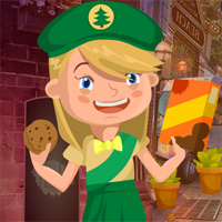 Free online html5 games - Selling Girl Escape game 