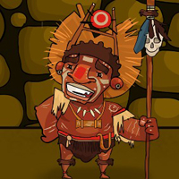 Free online html5 games - G2J Shaman Escape game 