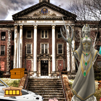 Free online html5 games - YolkGames Abandoned University Html5 Escape game - WowEscape 