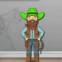 Free online html5 escape games - 8B The Cowboy Secret Hideout