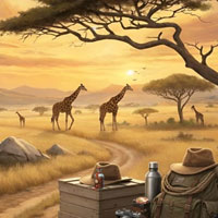 Free online html5 escape games - Savanna Secrets