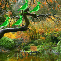 Free online html5 games - Japanese Garden Escape game 