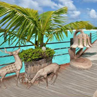 Free online html5 games - FEG Mystery Beach Resort Escape 2 game 