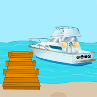Free online html5 games - Beach Bungalow Escape game 