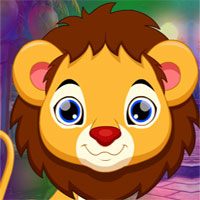 Free online html5 games - G4K If You Can Rescue Lion game 