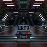 Free online html5 games - Alien Battleship Escape game 