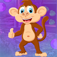 Free online html5 games - G4K Grin Monkey Escape  game 