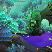 Free online html5 games - Magical Danger Forest Escape EightGames game 