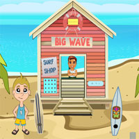 Free online html5 games - Afford the Surfboard EscapegamesDaily game 