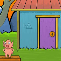 Free online html5 games - FastrackGames Piggy Land Escape game 