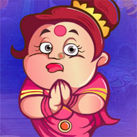 Free online html5 games - G4K Fat Indian Girl Escape game - WowEscape 